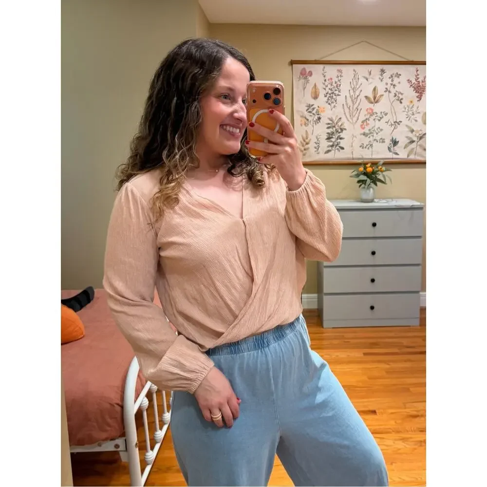 Free People soft peach